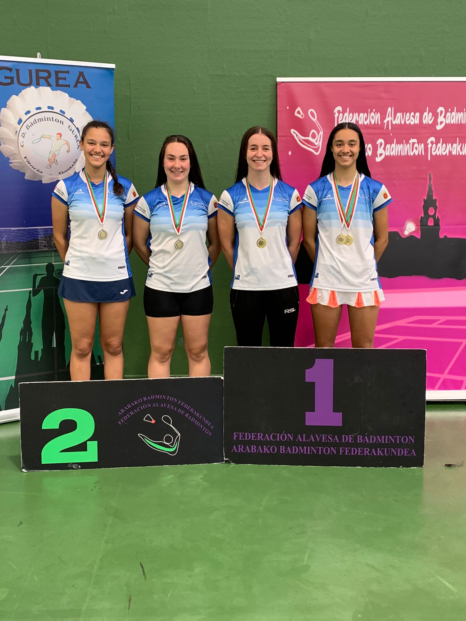 Gran actividad para el bádminton navarro durante el fin de semana